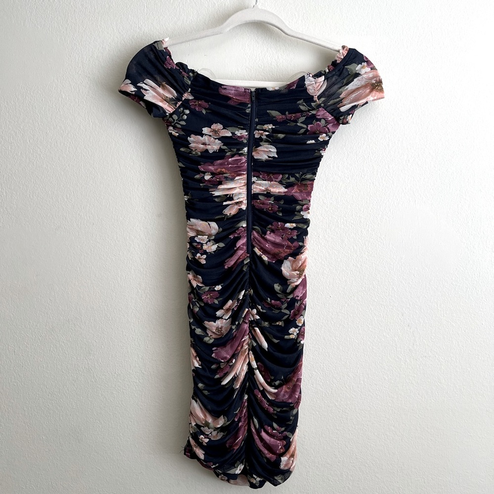 NEW - Windsor Navy Floral Dress - Picture 2 of 2